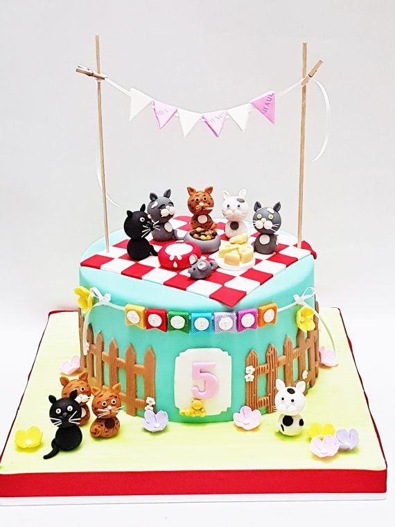 torta picnic gatos mronq